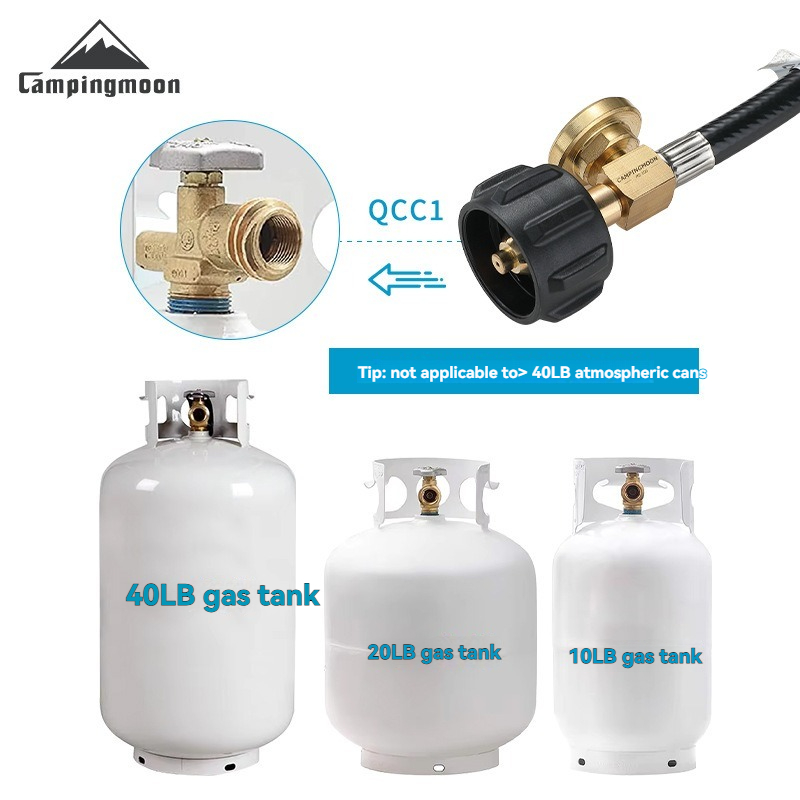 Tools Qcc - CAMPINGMOON PZ-106 QCC to Propane Extension