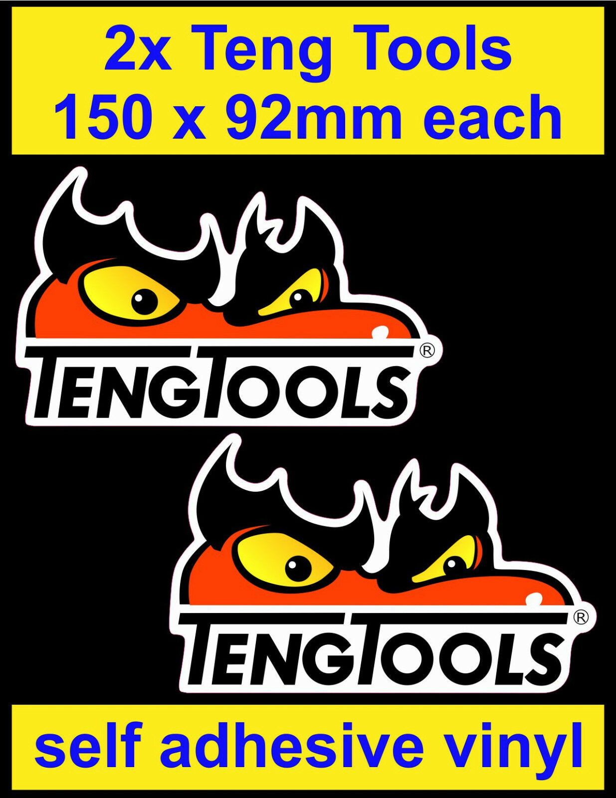 For 2 Teng Tools Sponsor Stick - Workshop Tools Logo recension och pris