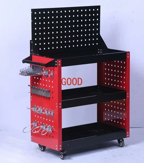 tool cart with back board work - Workshop Tools Board recension och pris