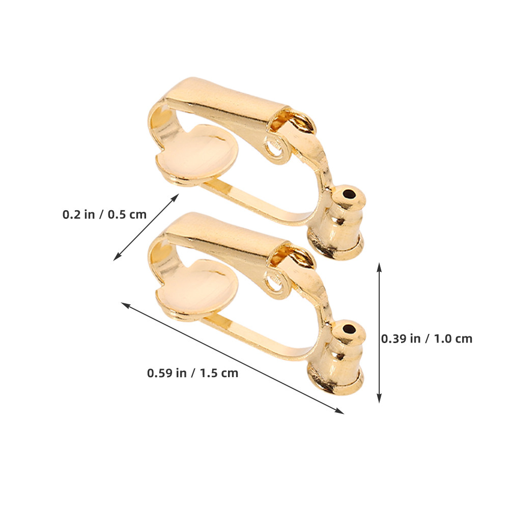 40Pcs Earring Clip Converter K - Tools Jewelry Making recension och pris