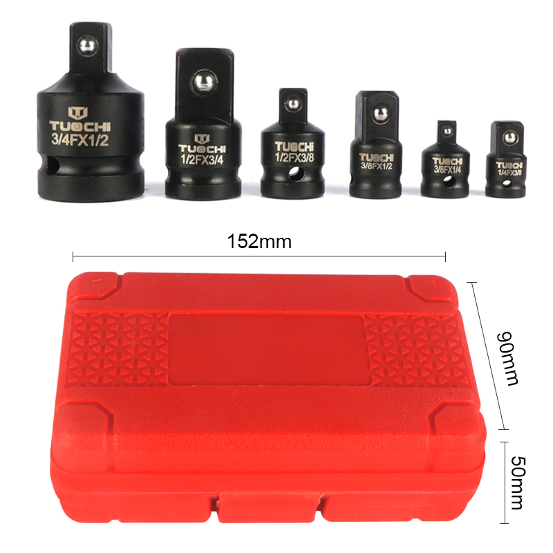 6PCS Impact Socket Wrench Adap - Tools Box For Workshop recension och pris