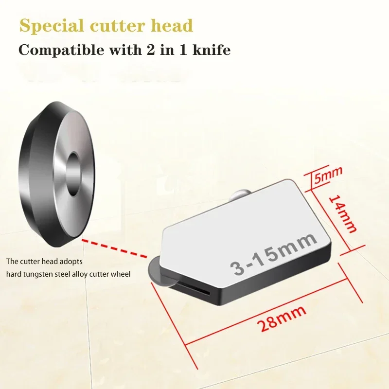 5 Pieces Tile Glide Opener Hea - Special Workshop Tools recension och pris