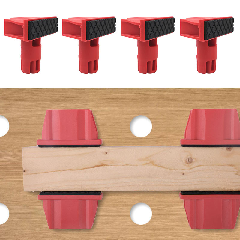 4Pcs Plastics Bench Dogs, 20mm - Tools Box For Workshop recension och pris