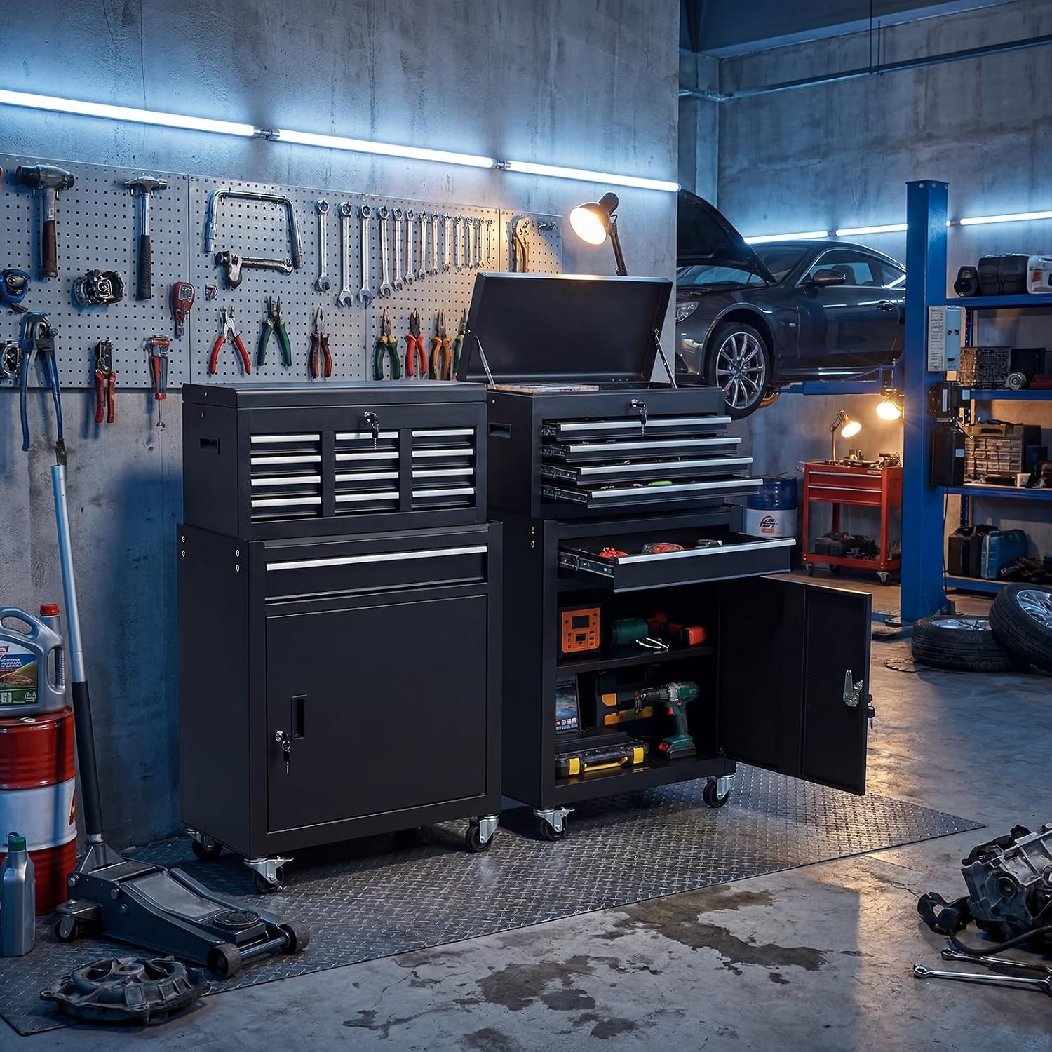 5 Drawer Rolling Tool Cabinet  - Tools Box For Workshop recension och pris