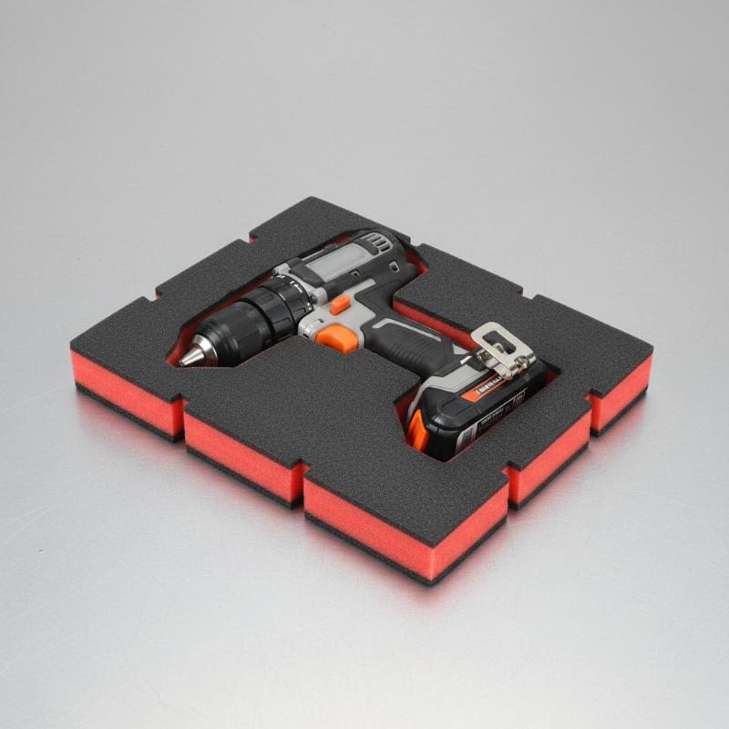 1Pcs Red Black Shockproof Foam - Tools Box For Workshop recension och pris