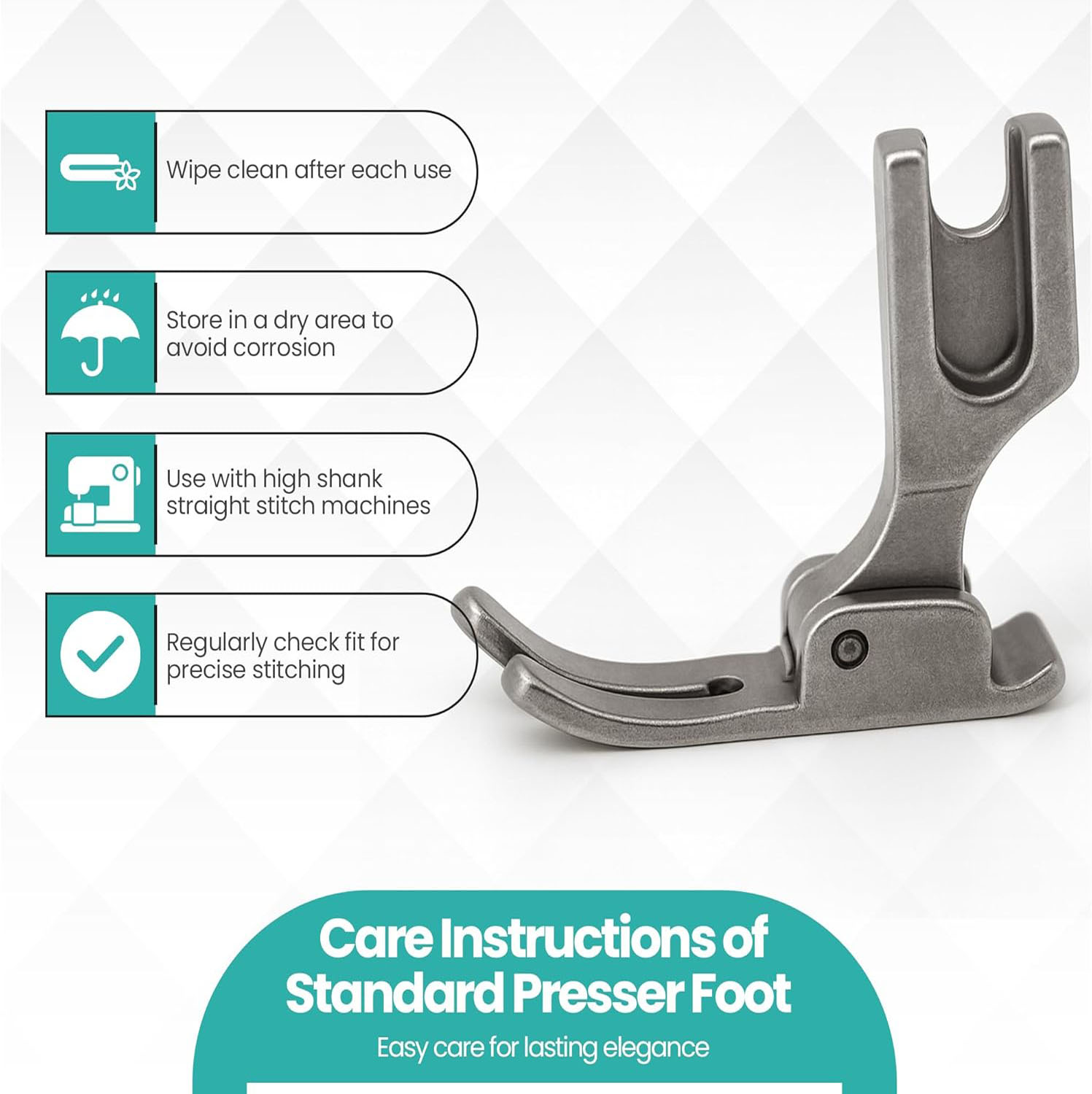 P351 Standard Presser Foot for - Workshop Tools Machine recension och pris